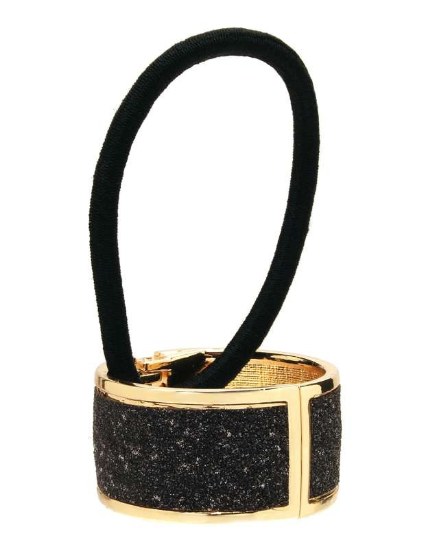 Glitter Cuff Ponytail Holder